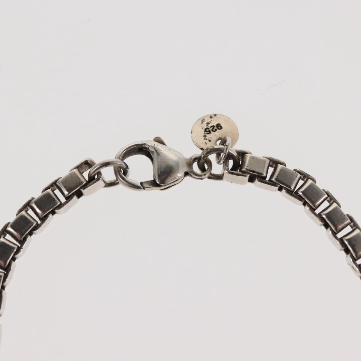 TIFFANY&Co. Venetian Bracelet Ag925 Silver Auth SW1654