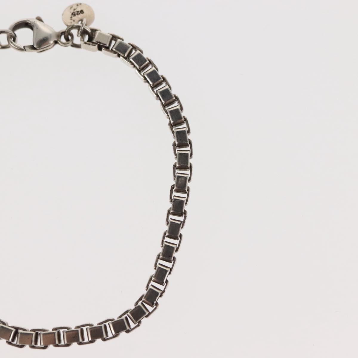 TIFFANY&Co. Venetian Bracelet Ag925 Silver Auth SW1654