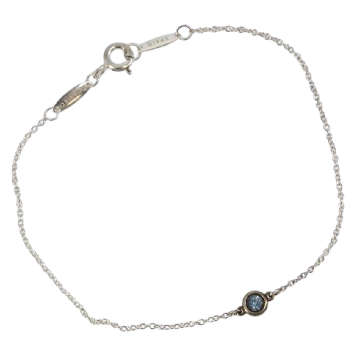 TIFFANY&Co. Bayerzad Bracelet Ag925 Silver Auth SW1655