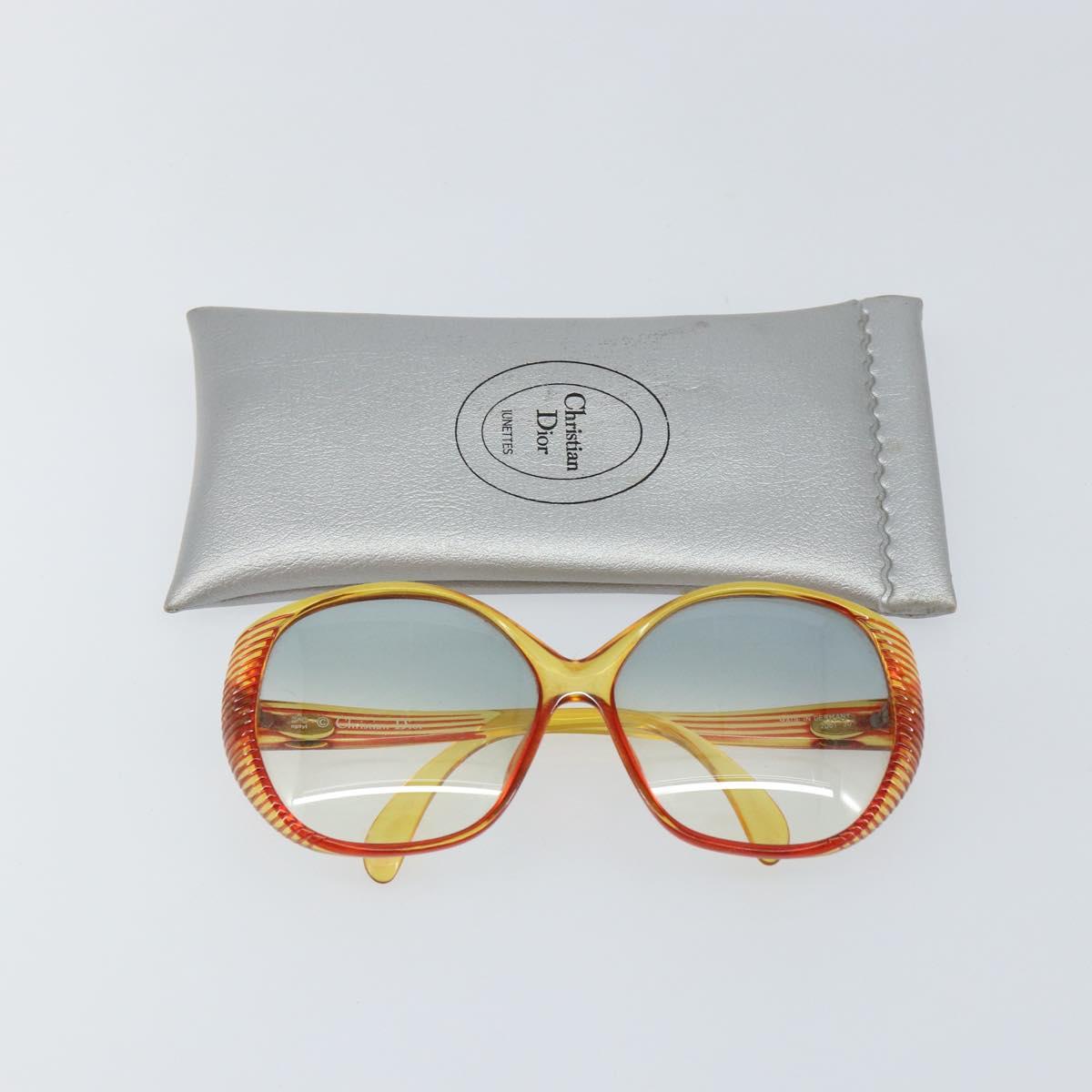 Christian Dior Sunglasses Plastic Orange Auth SW1667