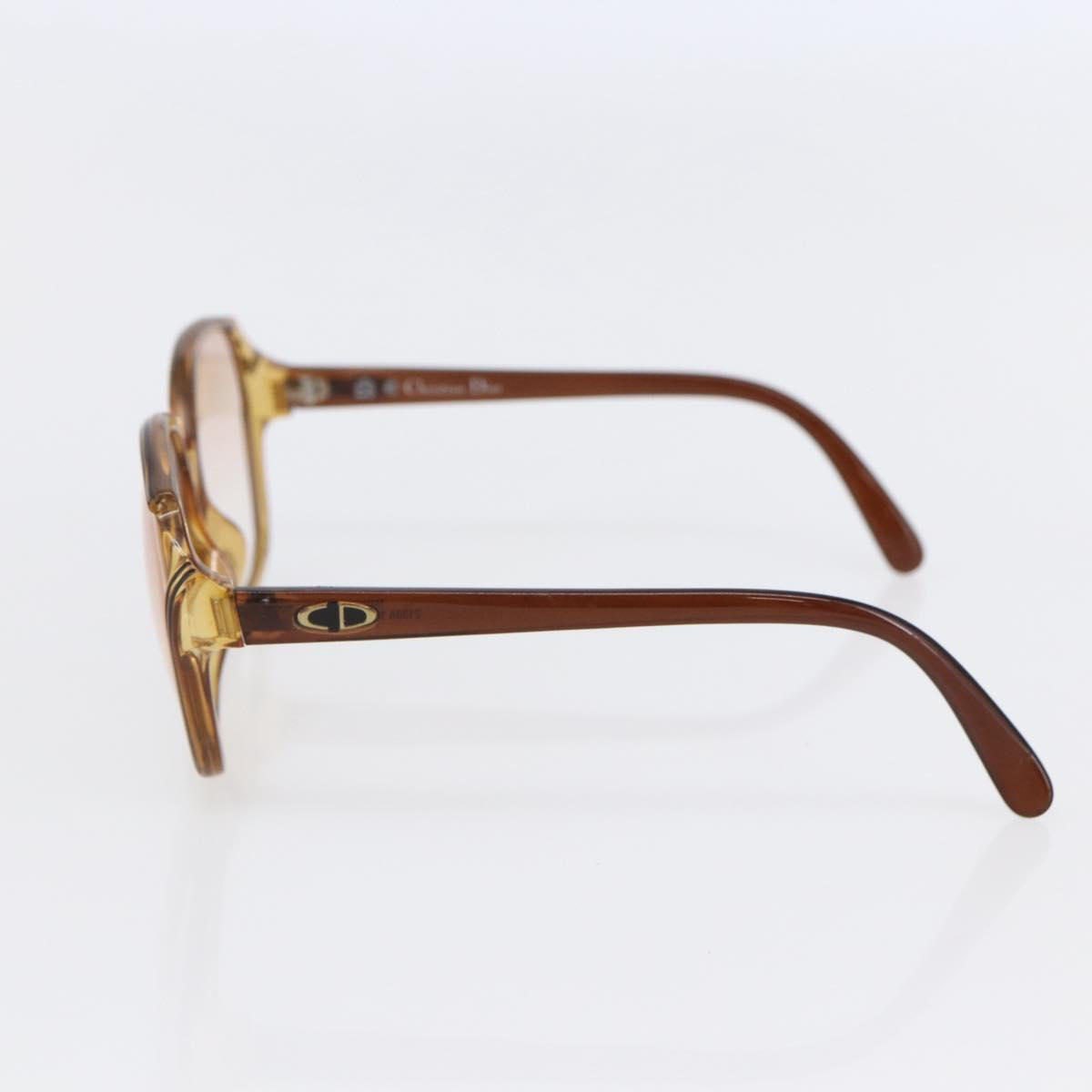 Christian Dior Sunglasses Plastic Brown Auth SW1669