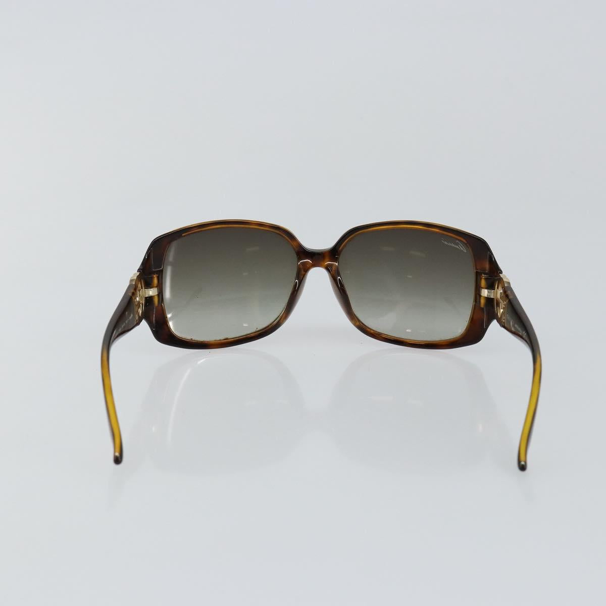 GUCCI Interlocking G Sunglasses Plastic Brown Auth SW1673