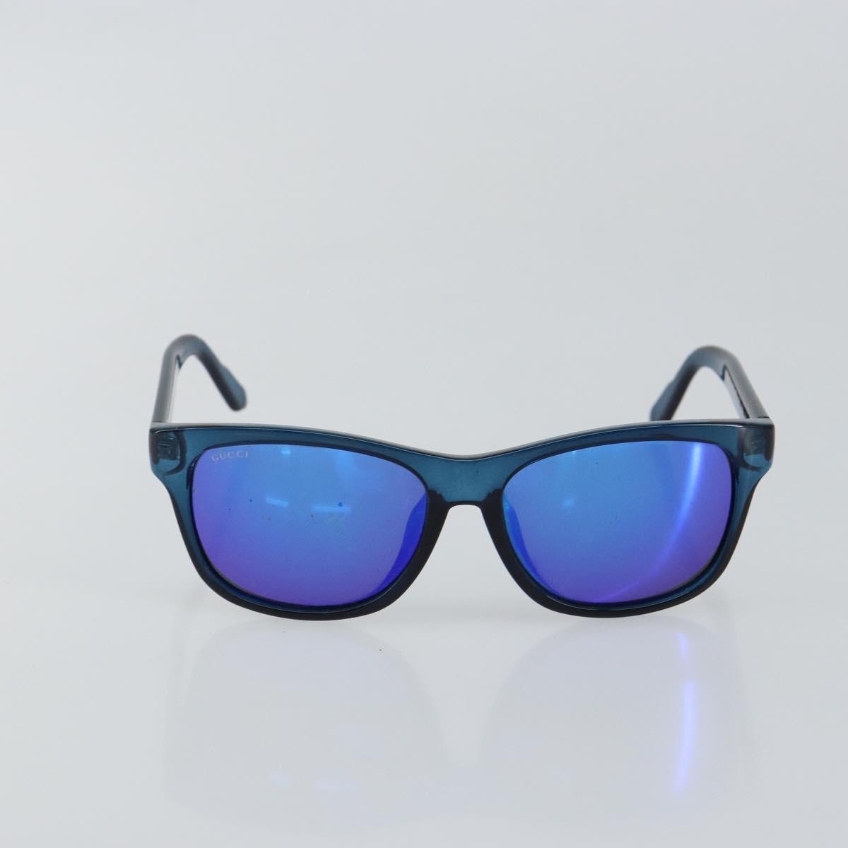 GUCCI Sunglasses Plastic Blue Auth SW1674