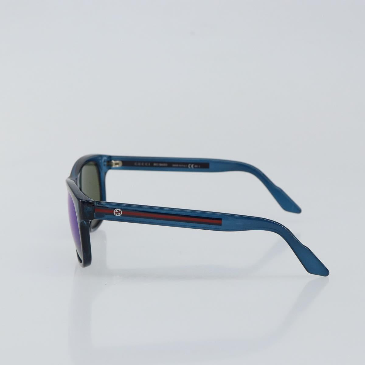 GUCCI Sunglasses Plastic Blue Auth SW1674