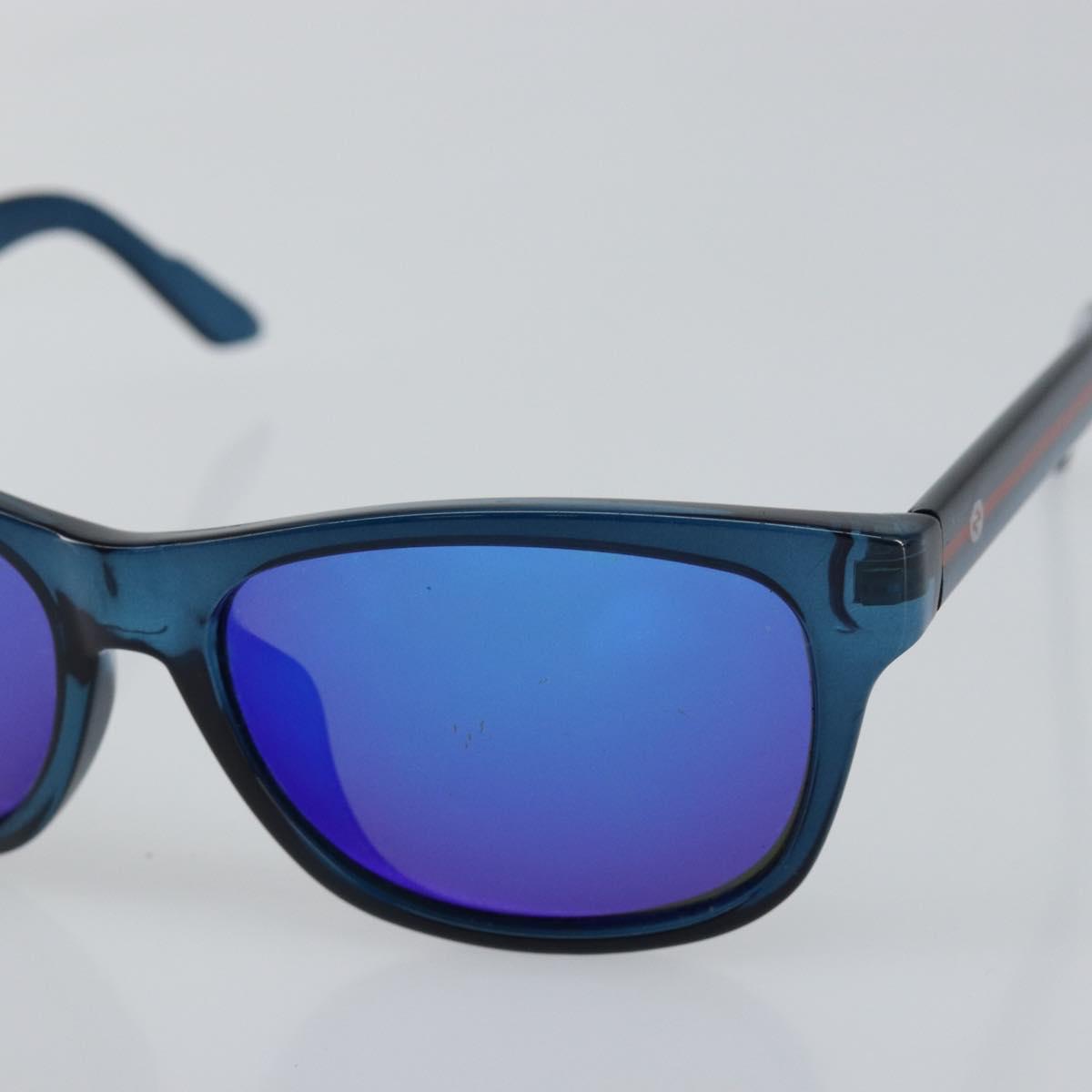GUCCI Sunglasses Plastic Blue Auth SW1674