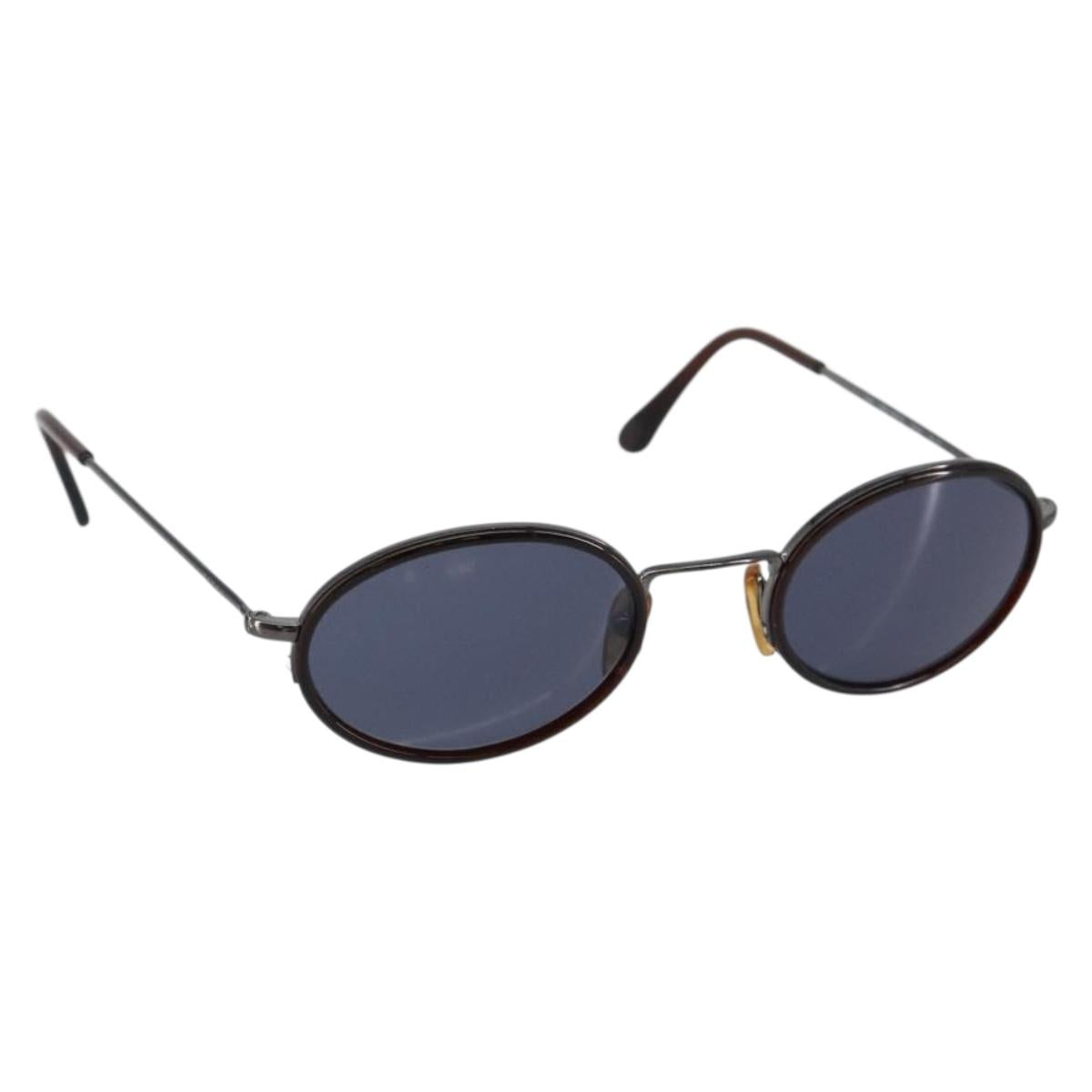 GUCCI Sunglasses Plastic Dark Brown Auth SW1677