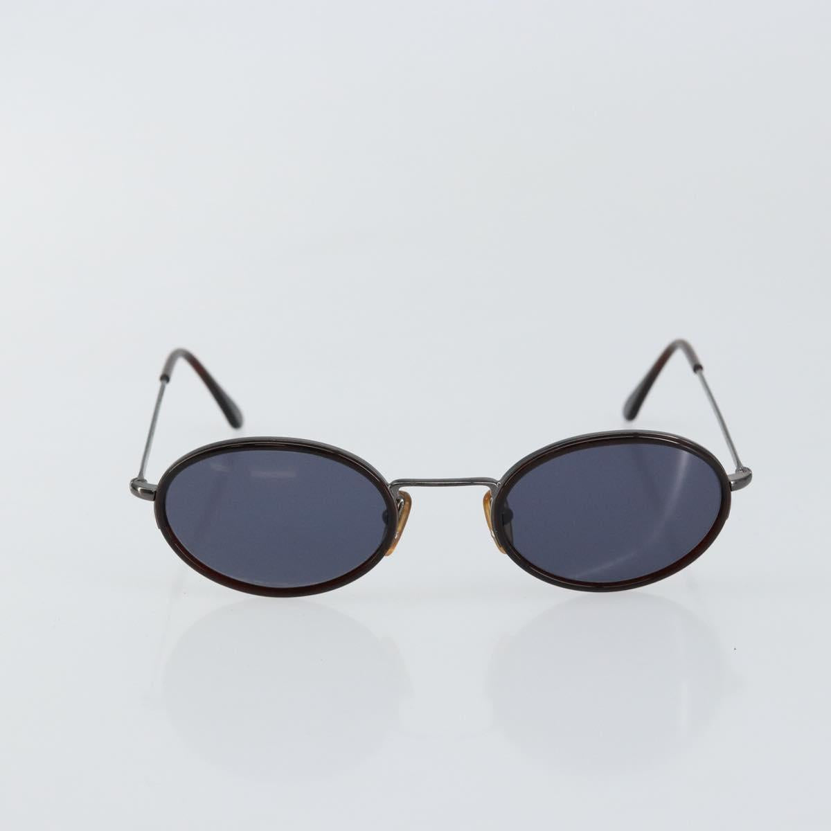 GUCCI Sunglasses Plastic Dark Brown Auth SW1677
