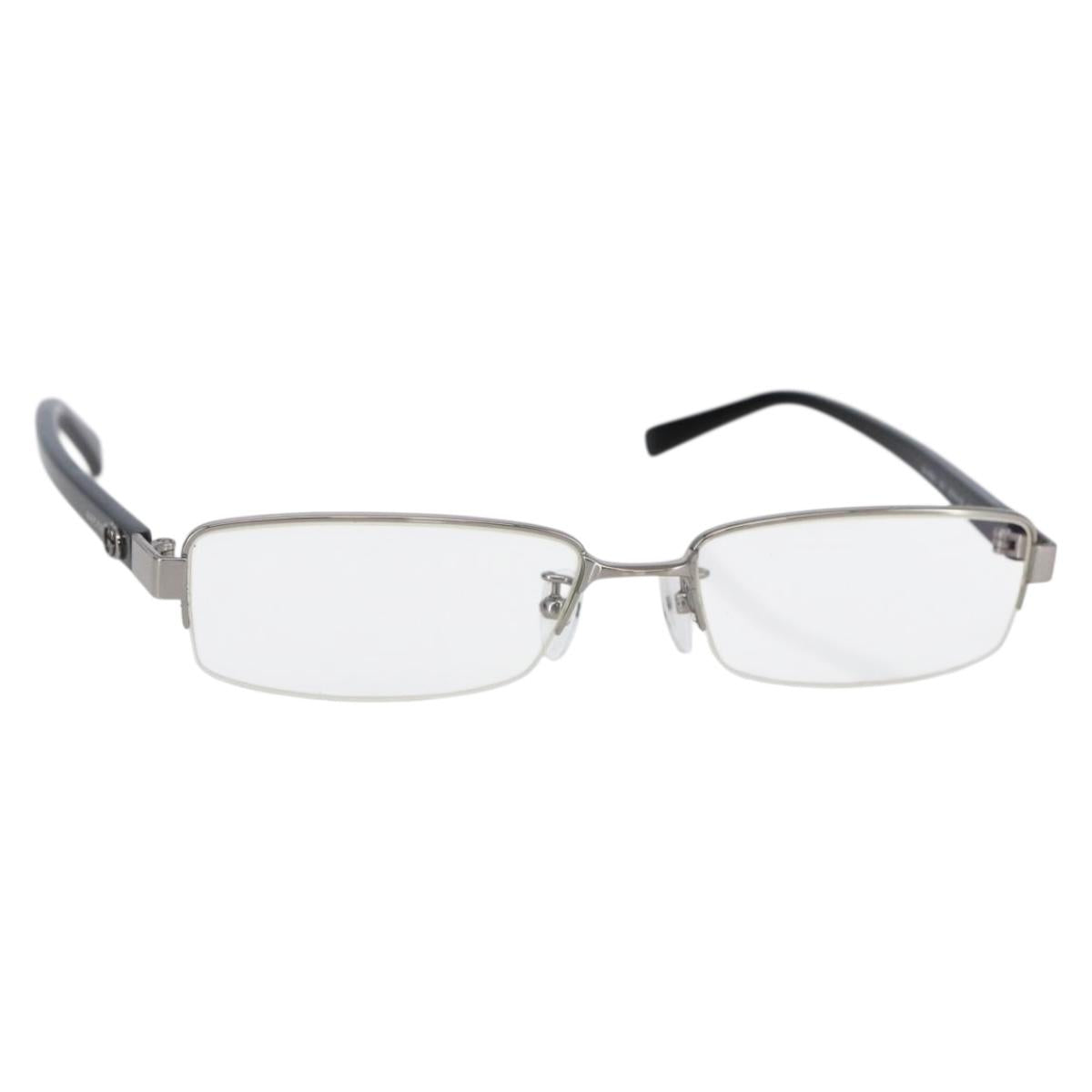 GUCCI Interlocking G Glasses plastic Black Auth SW1678