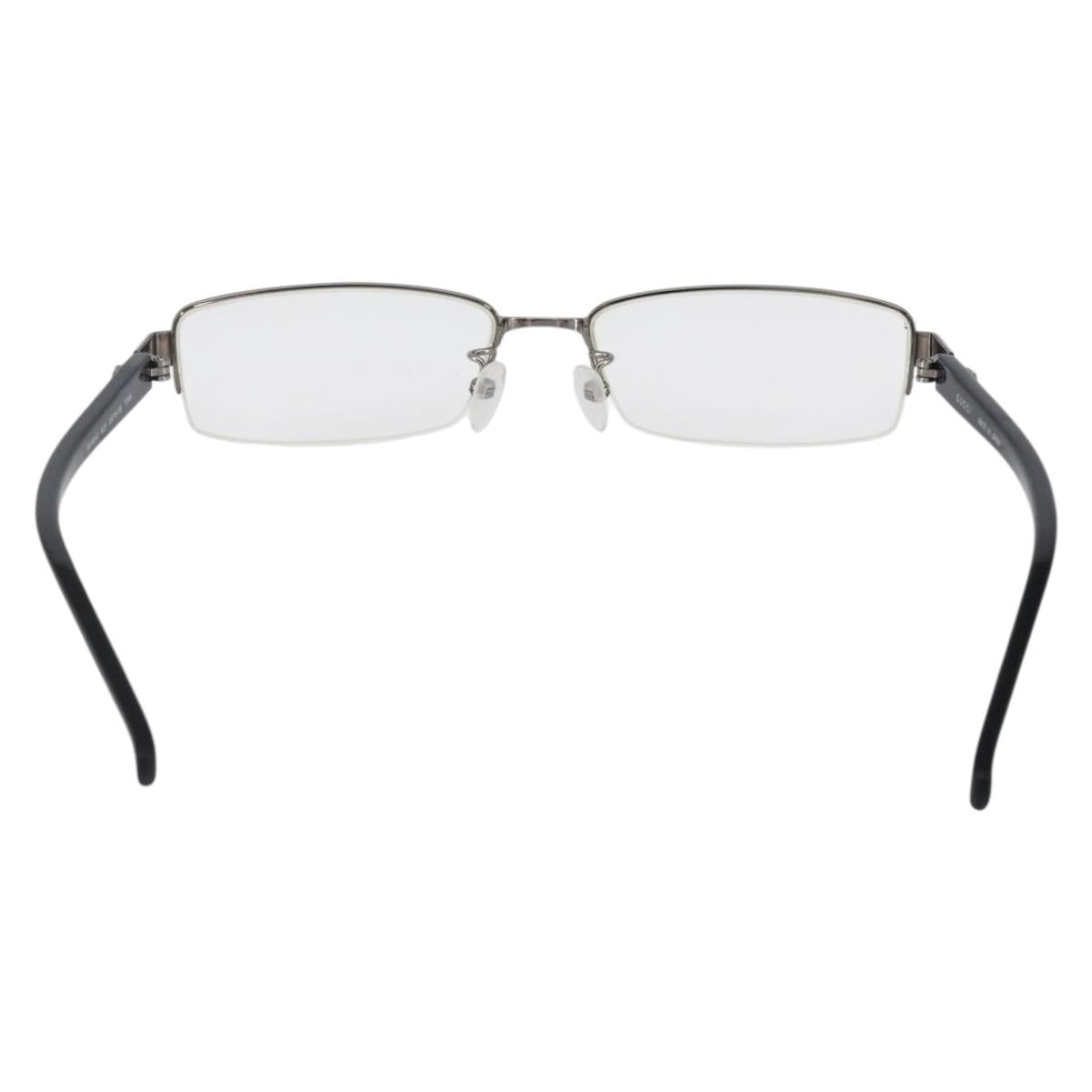 GUCCI Interlocking G Glasses plastic Black Auth SW1678