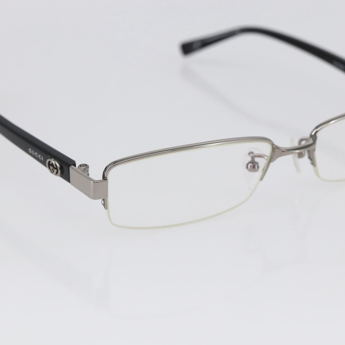 GUCCI Interlocking G Glasses plastic Black Auth SW1678