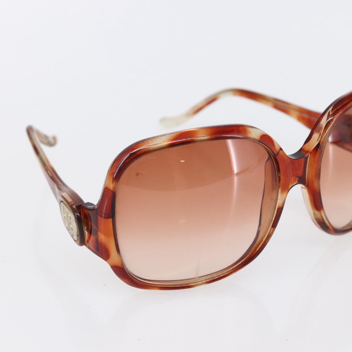 BALENCIAGA Sunglasses Plastic Brown Auth SW1680