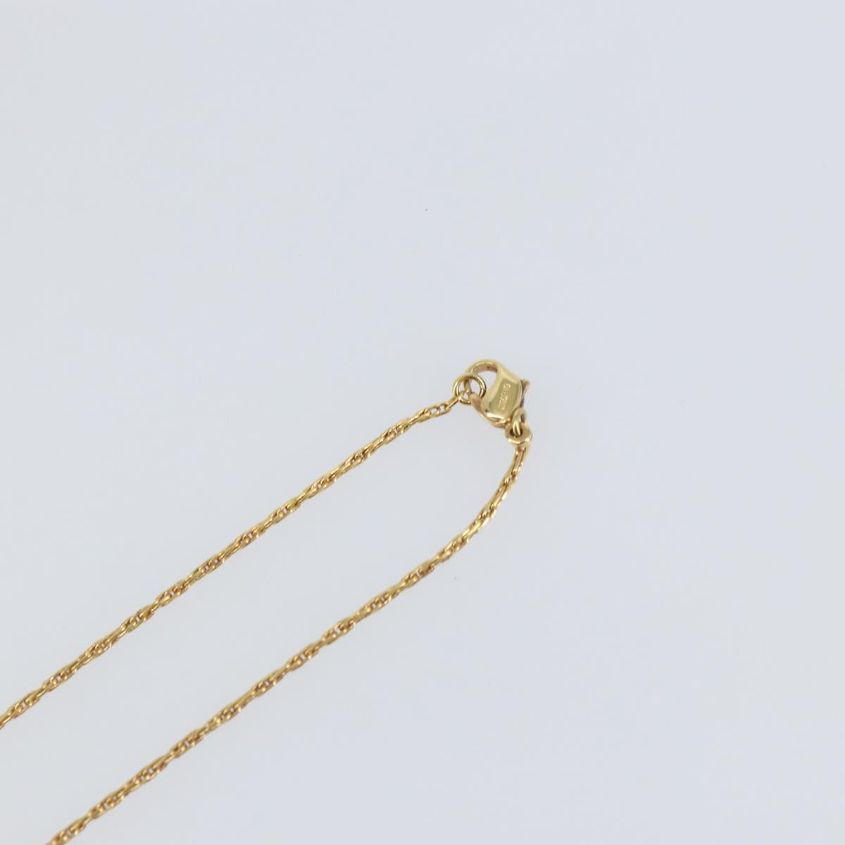 Christian Dior Necklace metal Gold Auth sw1690