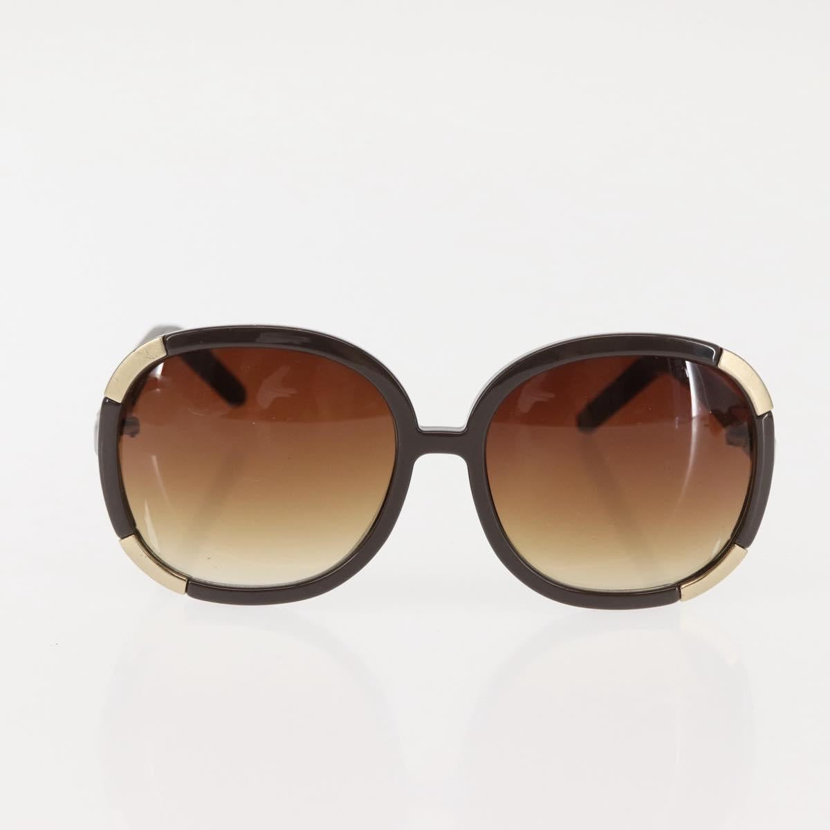 Chloe Bulgari Sunglasses Plastic 3Set Brown Auth sw1698