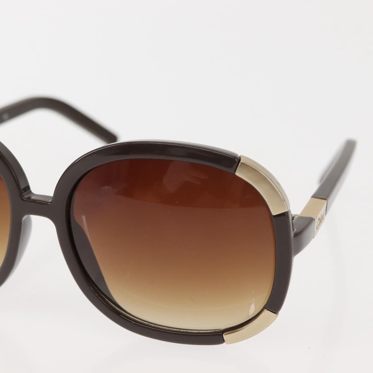 Chloe Bulgari Sunglasses Plastic 3Set Brown Auth sw1698
