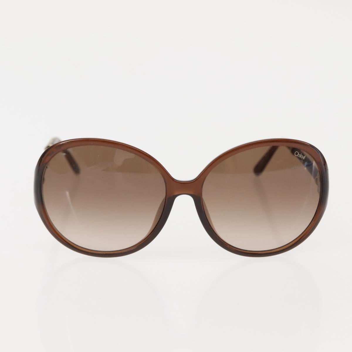 Chloe Bulgari Sunglasses Plastic 3Set Brown Auth sw1698