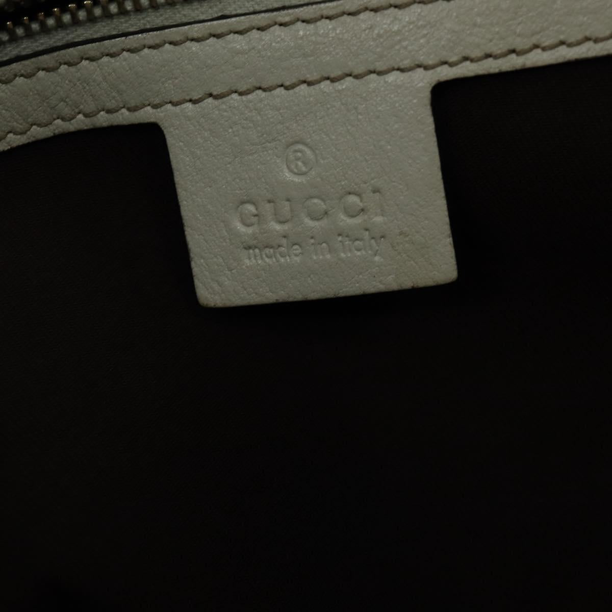 GUCCI GG Canvas Tote Bag Beige Gold 223972 Auth SW1704