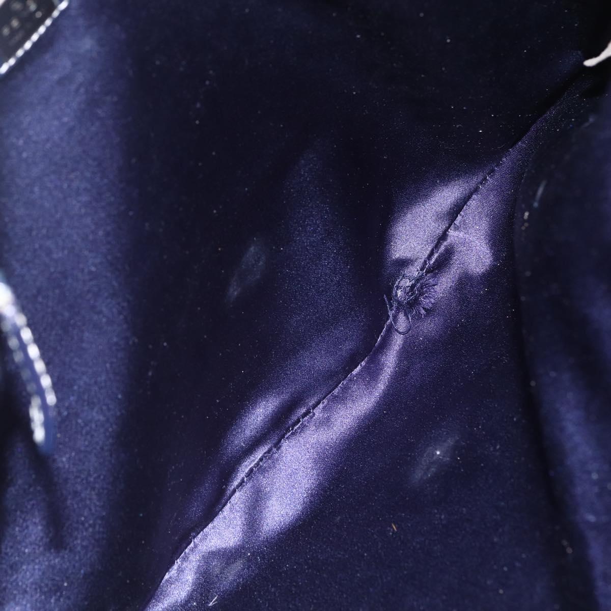 FENDI Zucchino Canvas Tote Bag Navy Auth SW1721