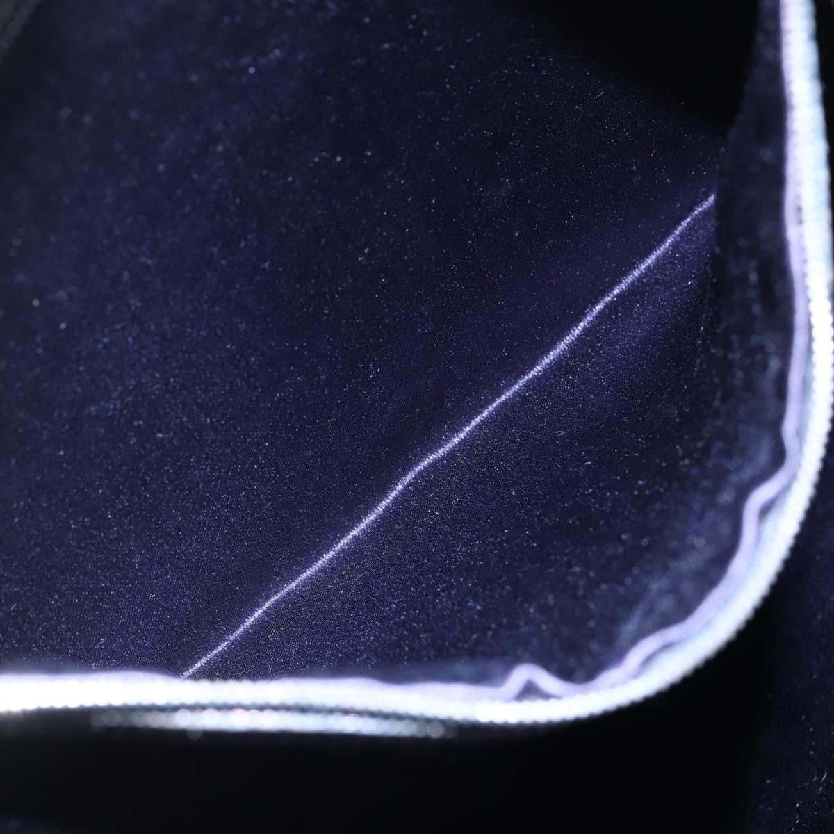 FENDI Zucchino Canvas Tote Bag Navy Auth SW1721