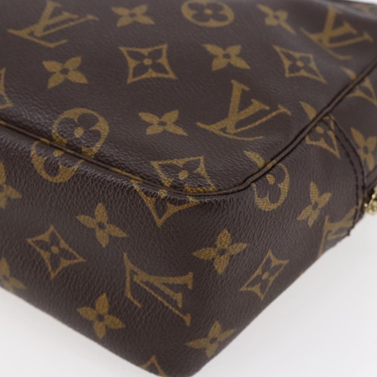 LOUIS VUITTON Monogram Trousse Toilette 28 Clutch Bag M47522 LV Auth SW1730