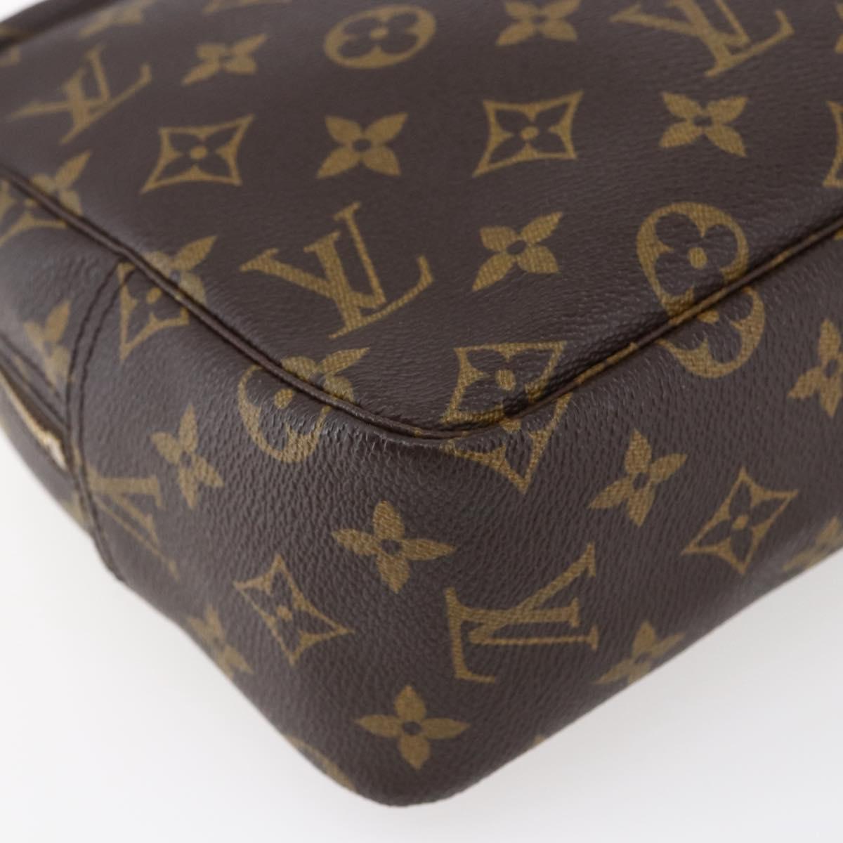 LOUIS VUITTON Monogram Trousse Toilette 28 Clutch Bag M47522 LV Auth SW1730