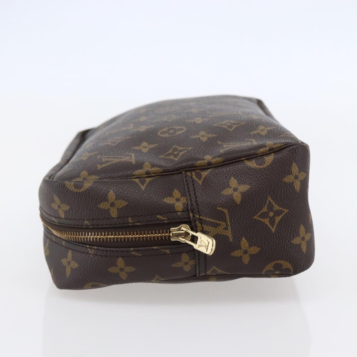 LOUIS VUITTON Monogram Trousse Toilette 28 Clutch Bag M47522 LV Auth SW1730