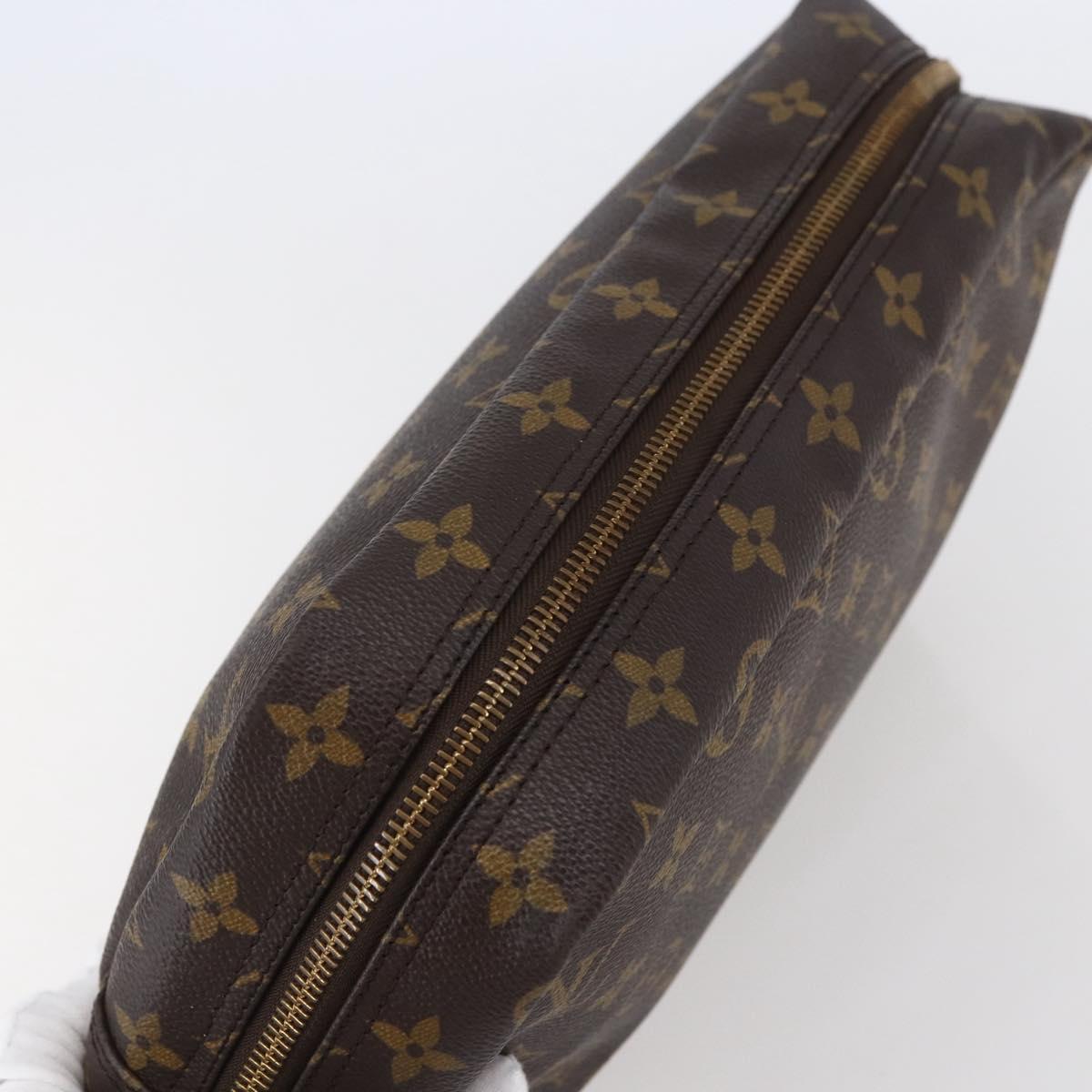 LOUIS VUITTON Monogram Trousse Toilette 28 Clutch Bag M47522 LV Auth SW1730