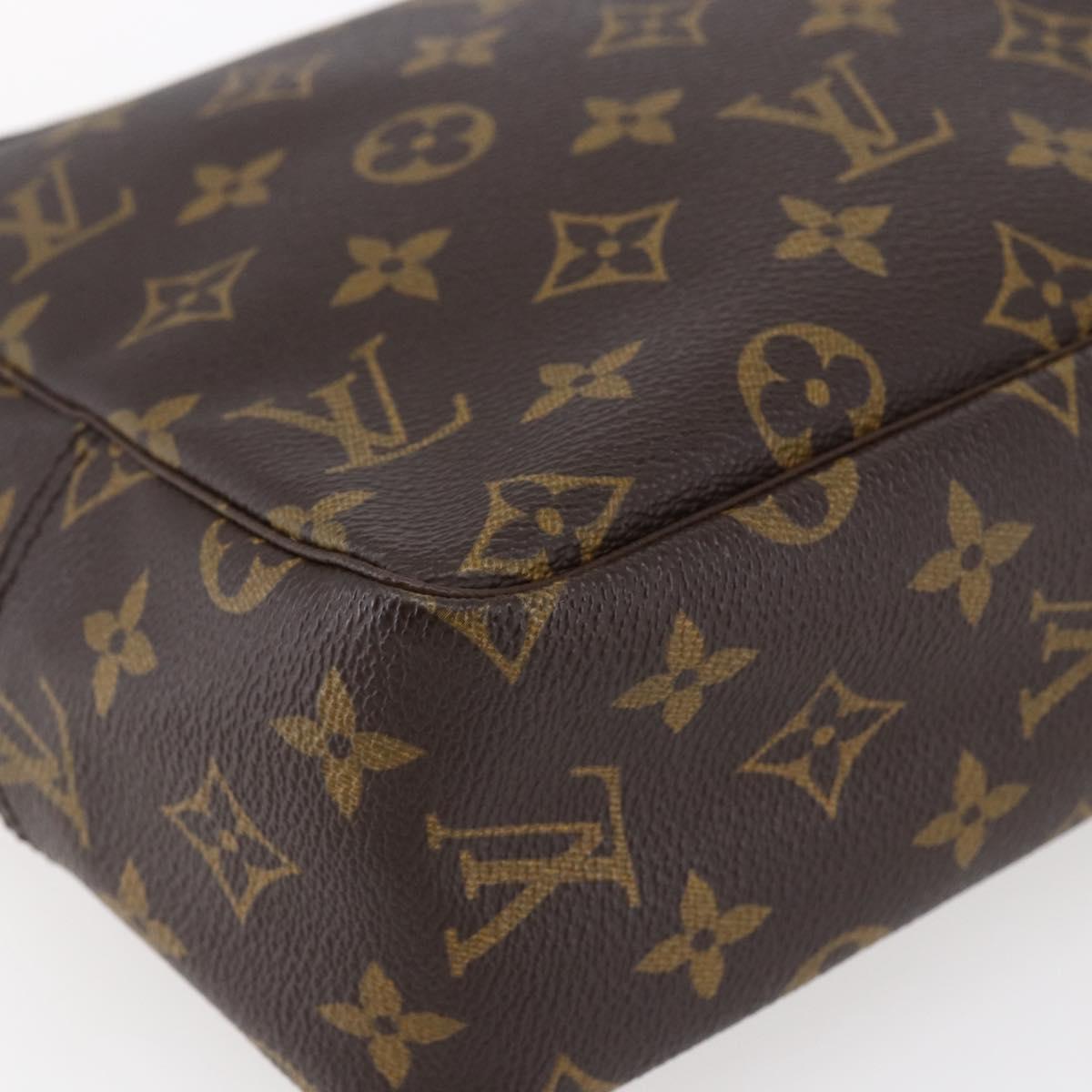 LOUIS VUITTON Monogram Trousse Toilette 28 Clutch Bag M47522 LV Auth SW1730
