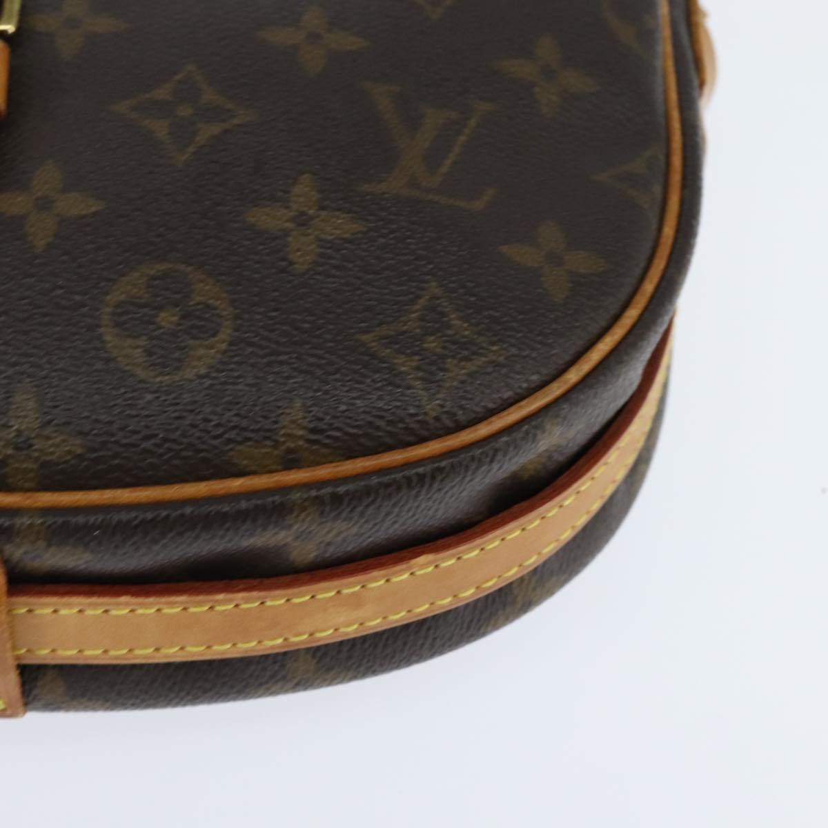 LOUIS VUITTON Monogram Jeune Fille MM Shoulder Bag M51226 LV Auth SW1731