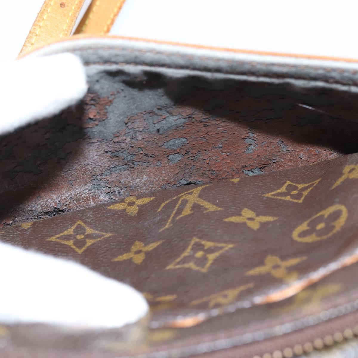 LOUIS VUITTON Monogram Jeune Fille MM Shoulder Bag M51226 LV Auth SW1731