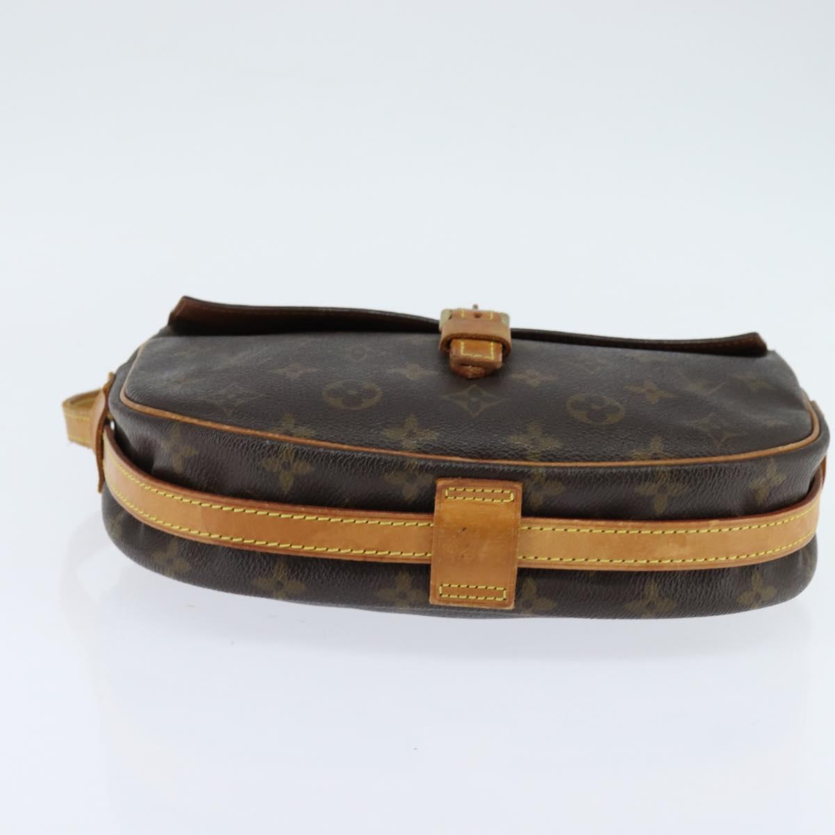 LOUIS VUITTON Monogram Jeune Fille MM Shoulder Bag M51226 LV Auth SW1731