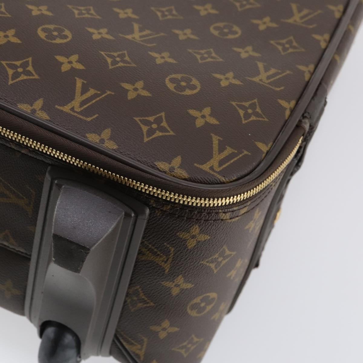 LOUIS VUITTON Monogram Pegas 55 suitcase M23294 LV Auth SW1732