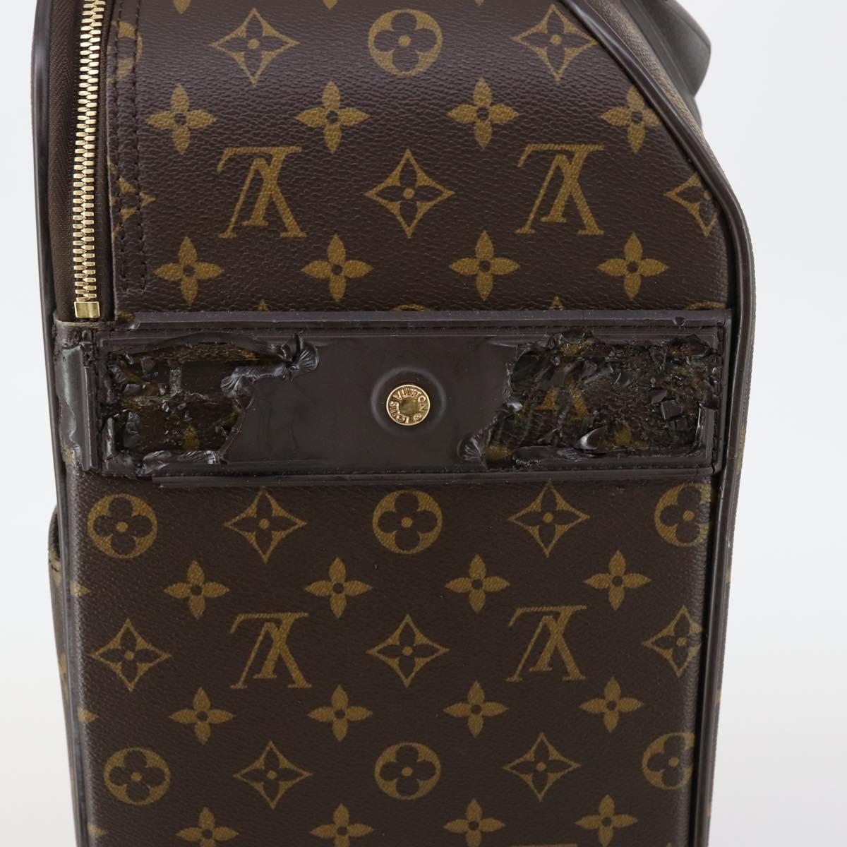 LOUIS VUITTON Monogram Pegas 55 suitcase M23294 LV Auth SW1732