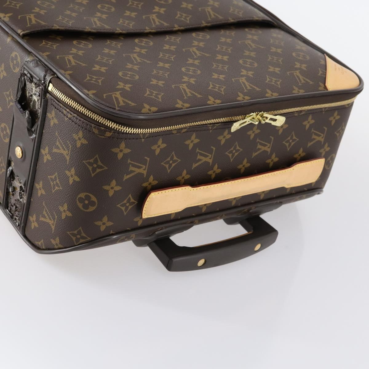 LOUIS VUITTON Monogram Pegas 55 suitcase M23294 LV Auth SW1732