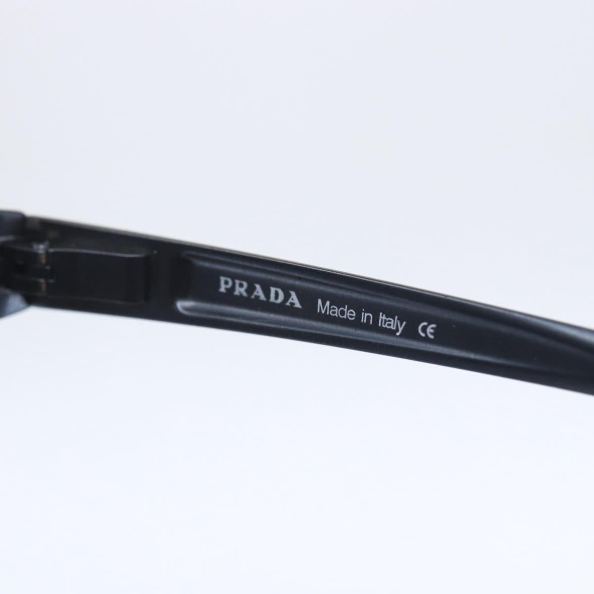 PRADA Sunglasses plastic Navy SPR65A Auth SW1735