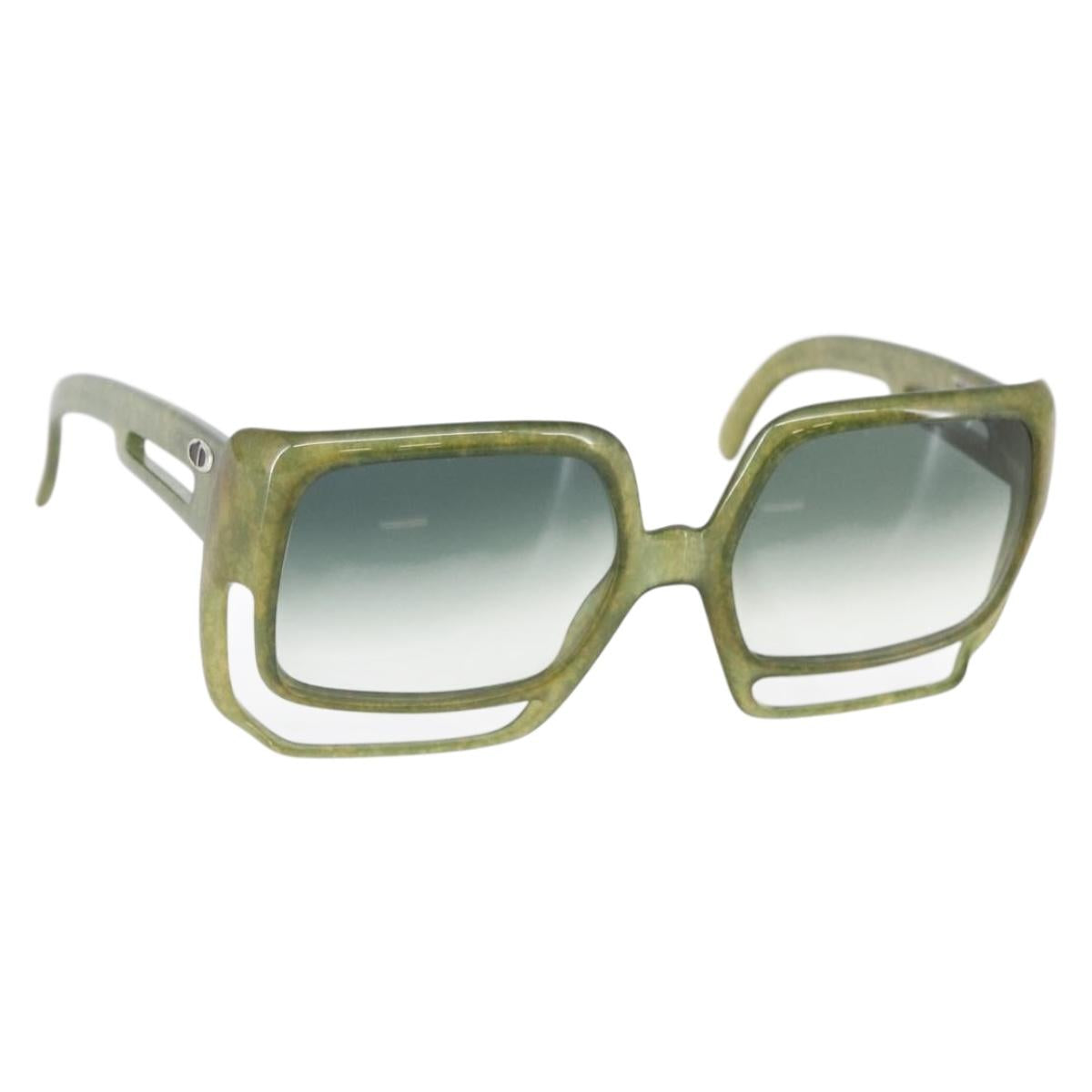 Christian Dior Sunglasses plastic Green Auth SW1739