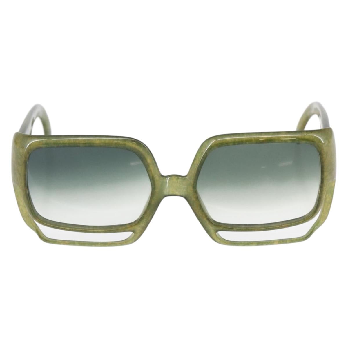 Christian Dior Sunglasses plastic Green Auth SW1739