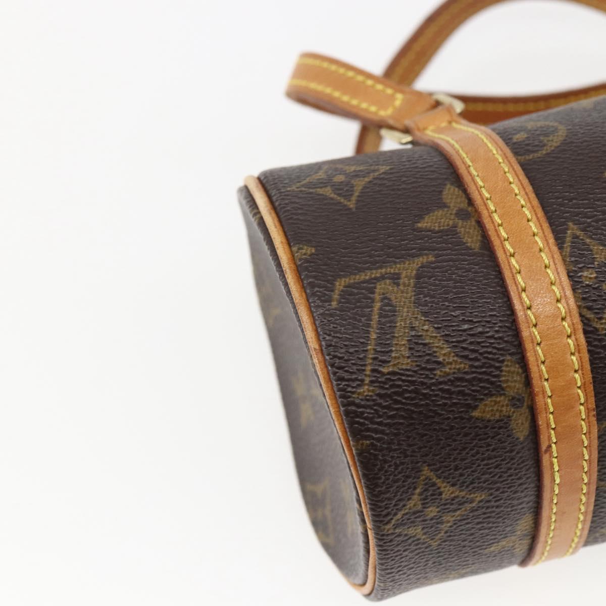 LOUIS VUITTON Monogram Papillon 19 Hand Bag M51389 LV Auth SW1754V