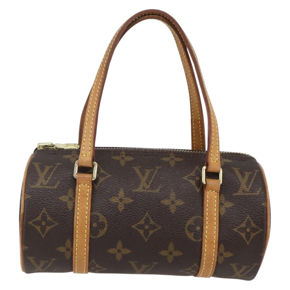 LOUIS VUITTON Monogram Papillon 19 Hand Bag M51389 LV Auth SW1754V