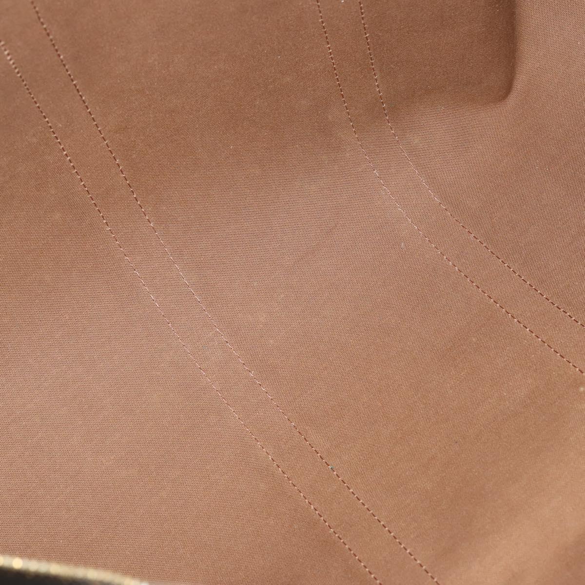 LOUIS VUITTON Monogram Keepall 55 Boston Bag M41424 LV Auth SW1778