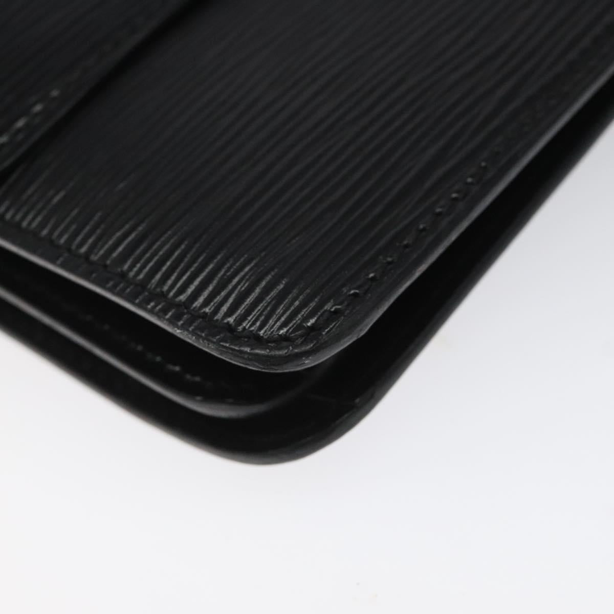 LOUIS VUITTON Epi Free Run Shoulder Bag Green Black M52414 LV Auth sw178