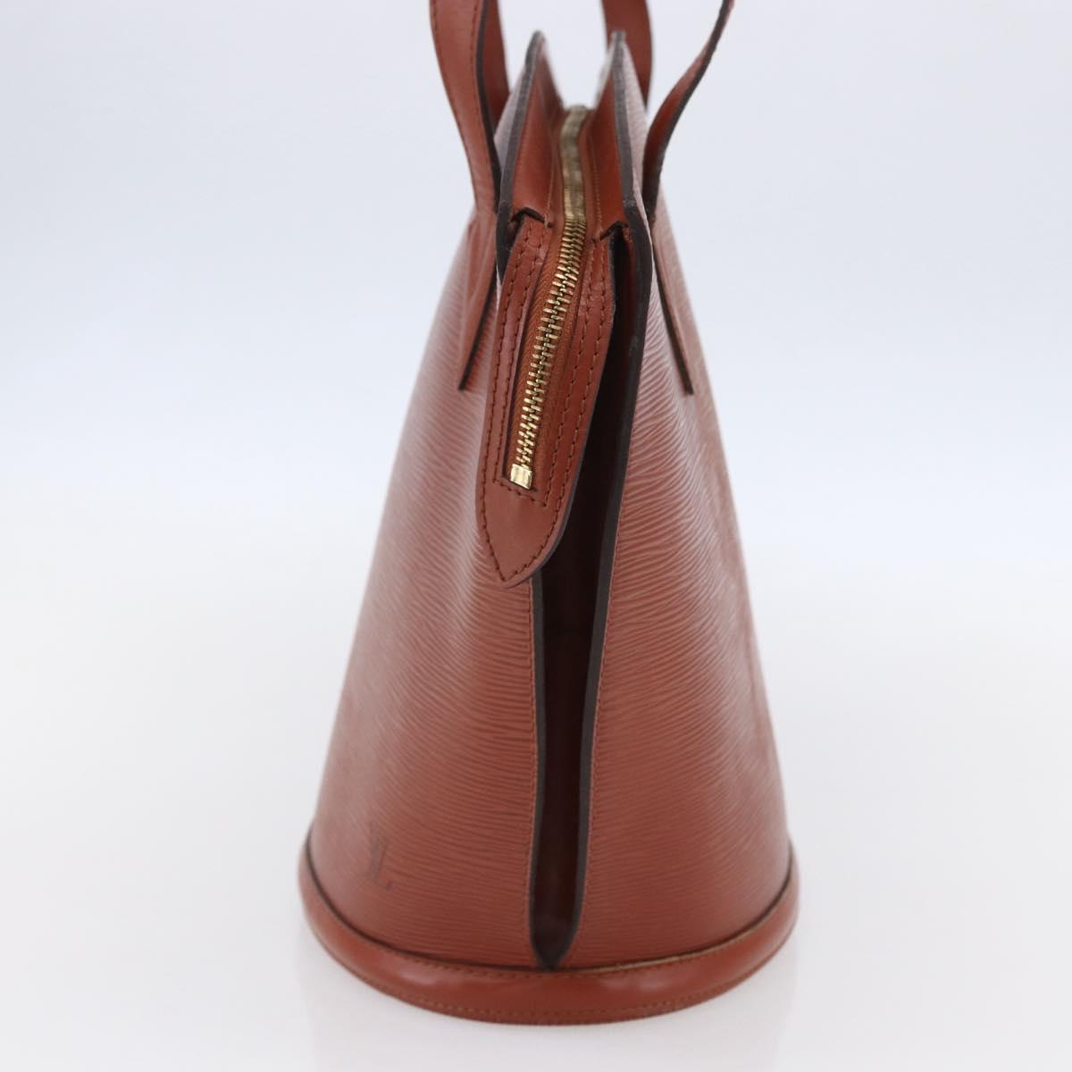 LOUIS VUITTON Epi Saint Jacques Shopping Shoulder Bag Brown M52263 Auth SW1782