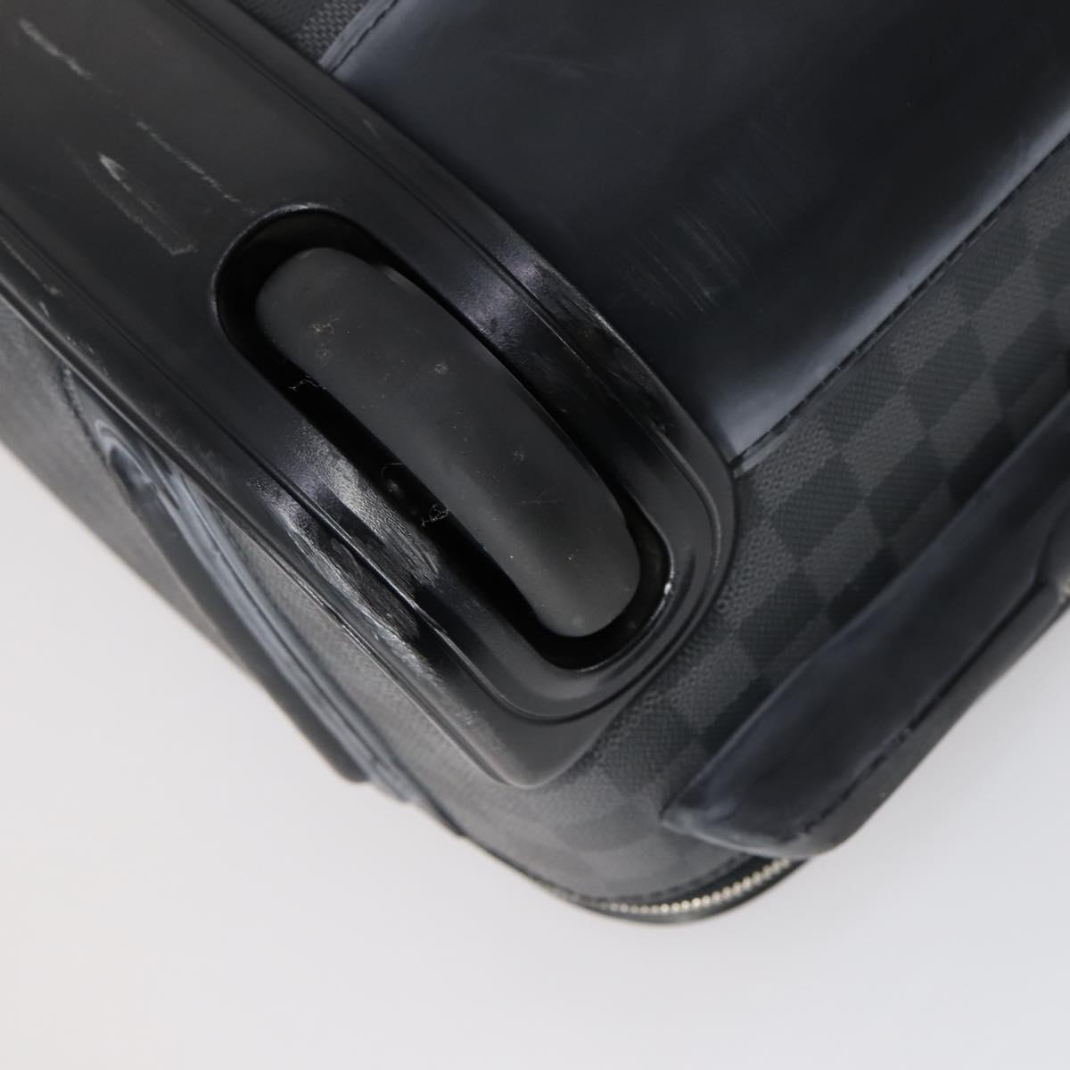 LOUIS VUITTON Damier Graphite Pegas 55 N23300 LV Auth SW1785