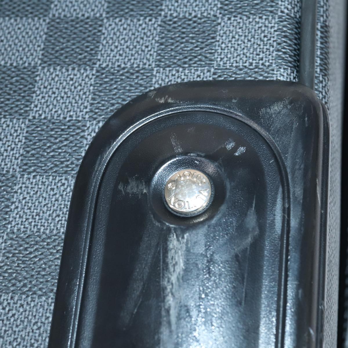 LOUIS VUITTON Damier Graphite Pegas 55 N23300 LV Auth SW1785