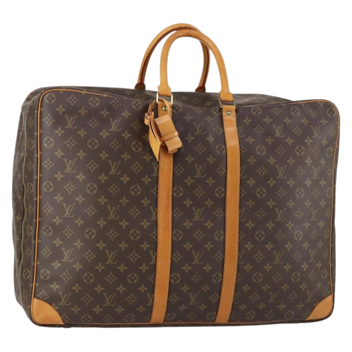 LOUIS VUITTON Monogram Sirius 60 Boston Bag M41402 LV Auth SW1786