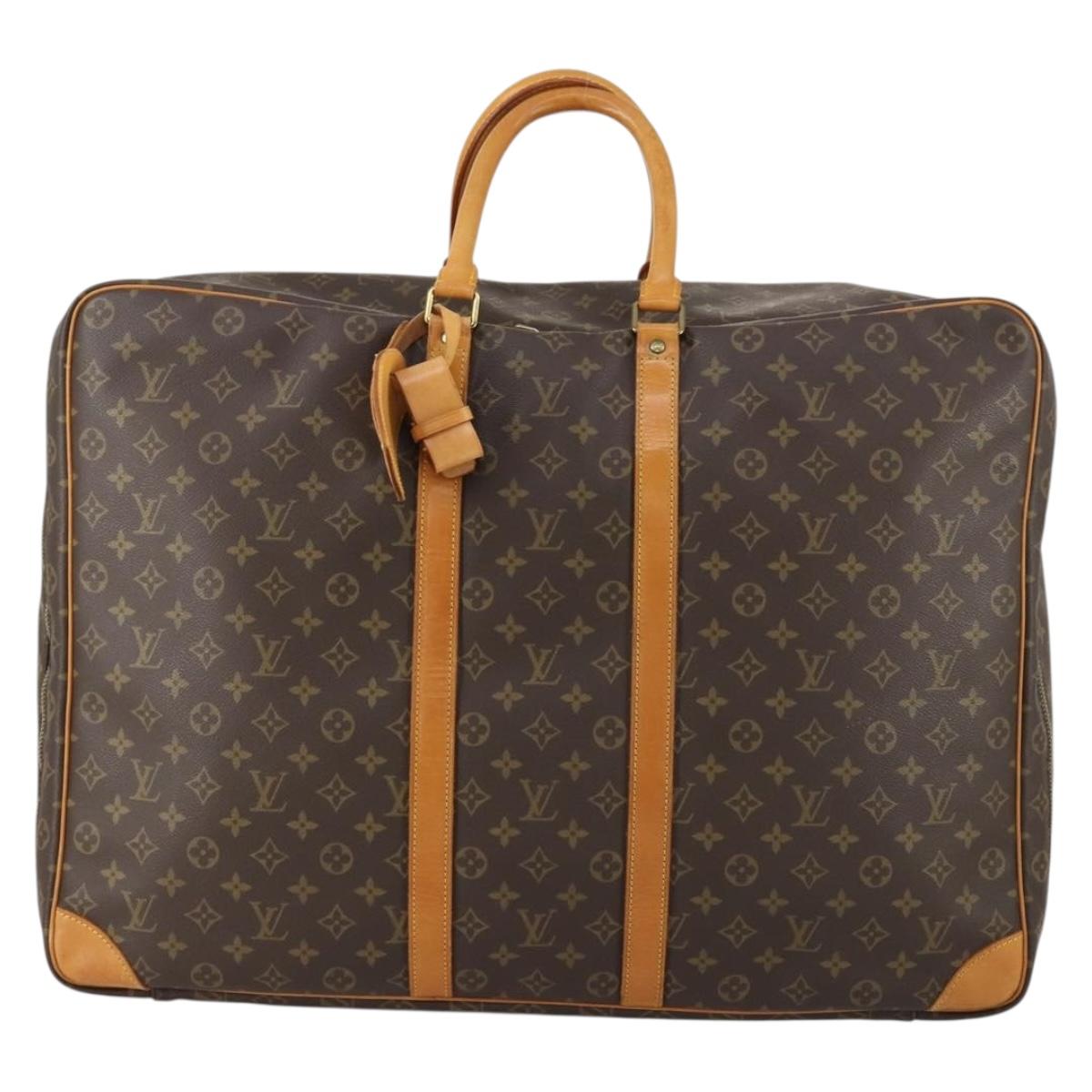 LOUIS VUITTON Monogram Sirius 60 Boston Bag M41402 LV Auth SW1786