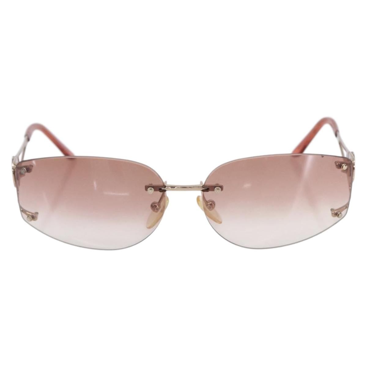 CELINE Sunglasses plastic Orange Auth SW1815