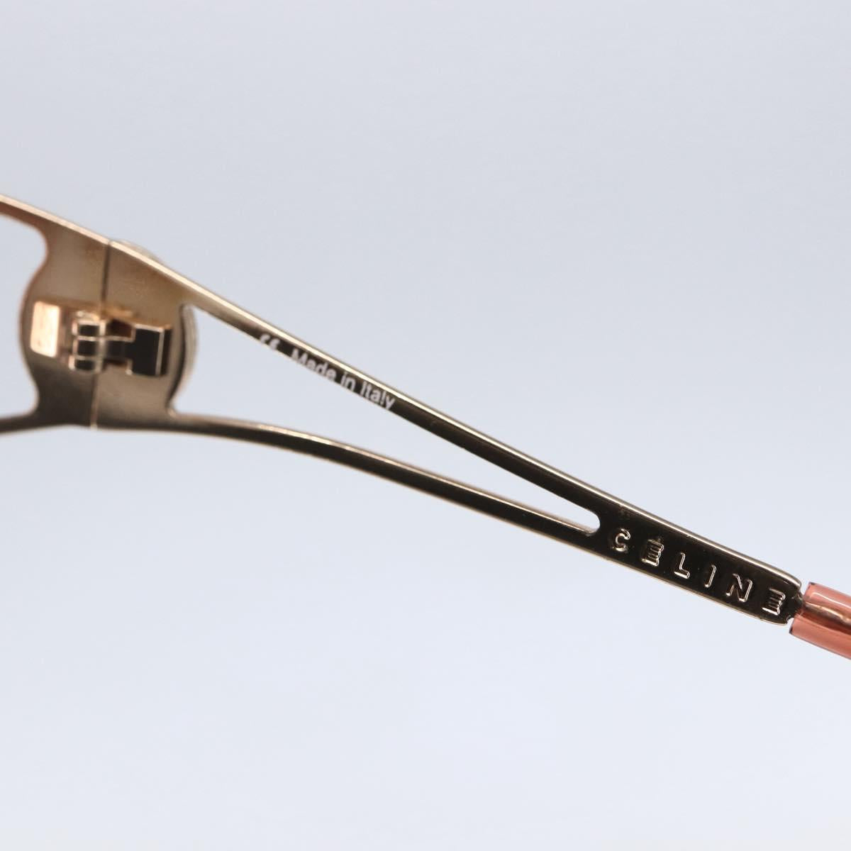 CELINE Sunglasses plastic Orange Auth SW1815