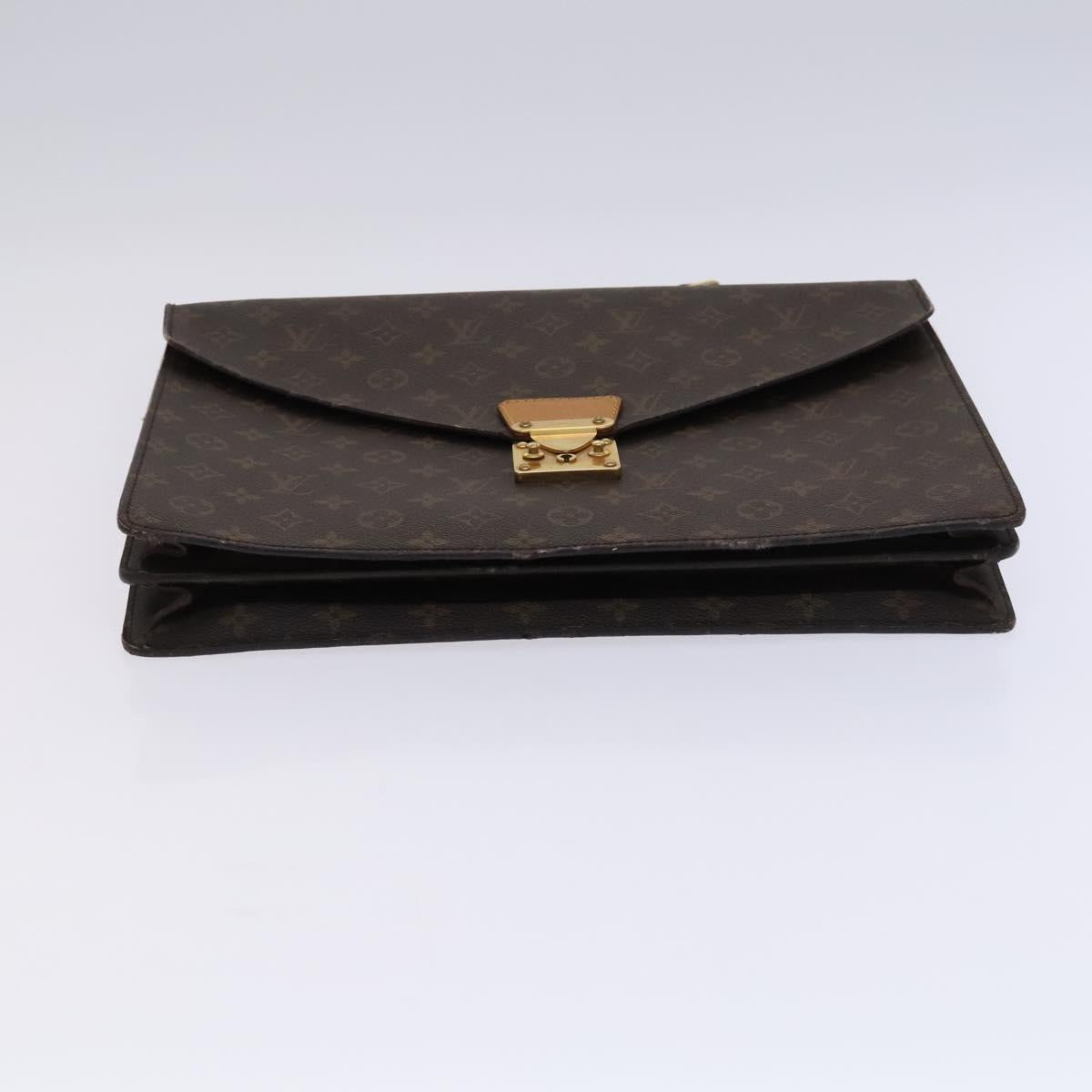 LOUIS VUITTON Monogram Serviette Conseiller Briefcase M53331 LV Auth sw182