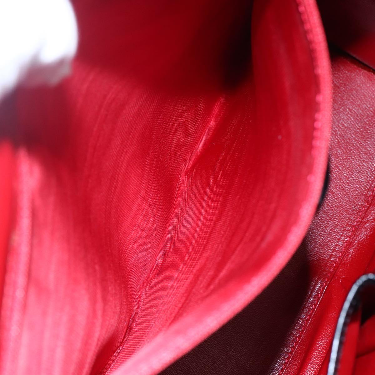 CELINE Tote Bag Leather Black Gold Auth SW1830