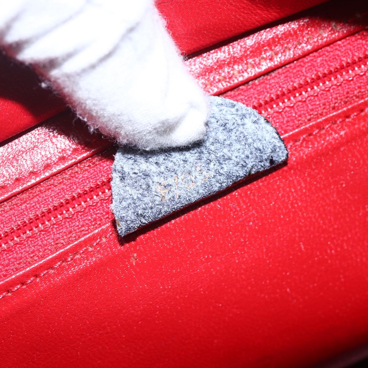 CELINE Tote Bag Leather Black Gold Auth SW1830